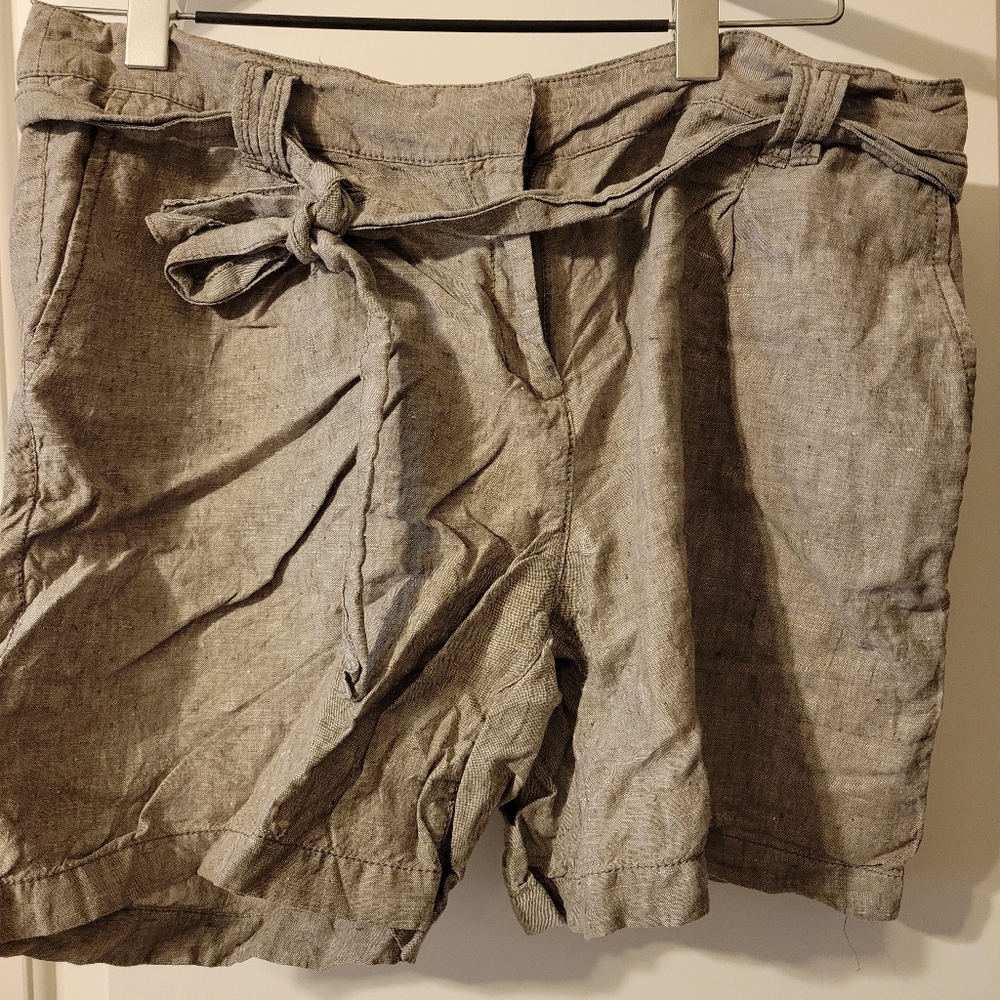 Ann Taylor Linen Shorts